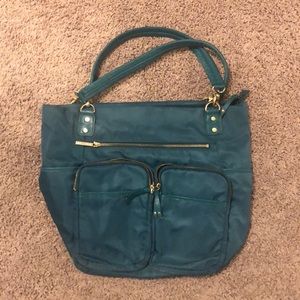 Olivia + Joy teal bag